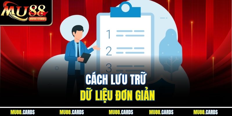 Chính Sách Bảo Mật 2 Cách lưu trữ dữ liệu đơn giản